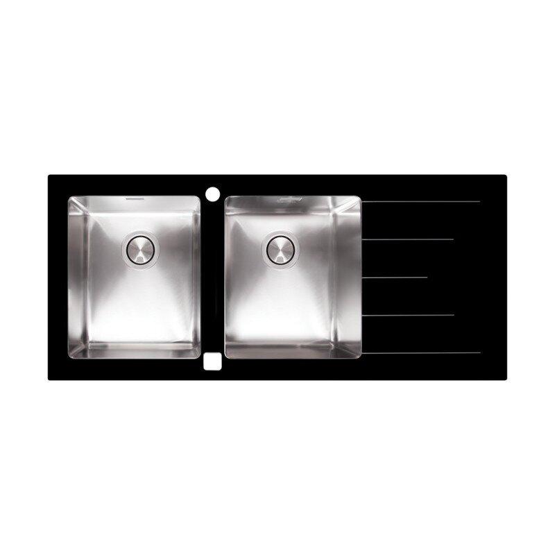 Мойка для кухни Apell Pura PU1162IRBC 510x1170 мм матовая 1 мм (62737)