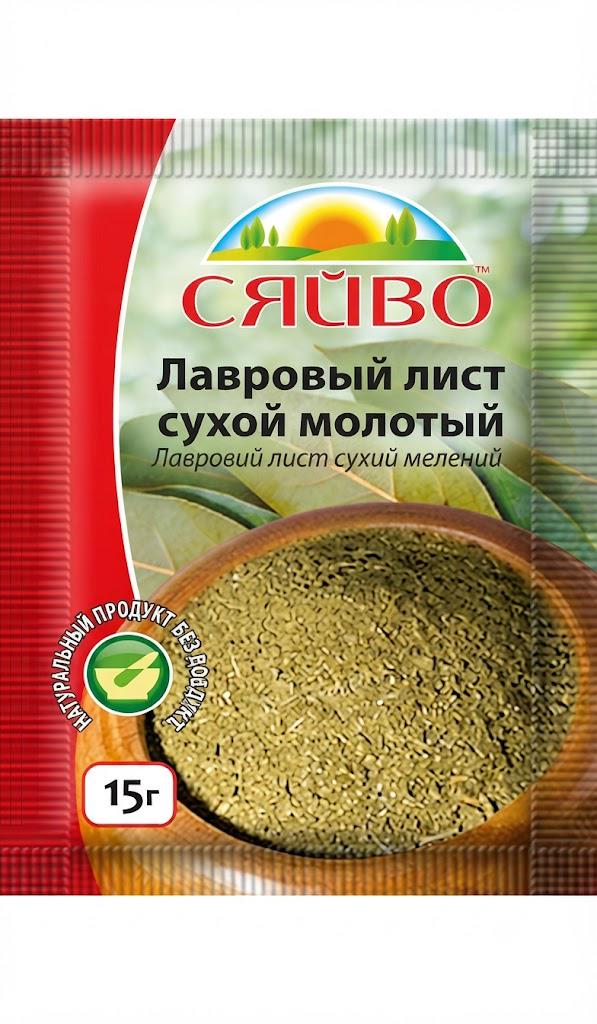Лист лавровый молотый Cяйво 15 г (1276777948)