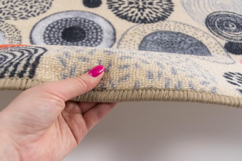 Коврик придверный Taba 309 на резиновой основе 40х60 см Бежевый (366835191) - фото 4