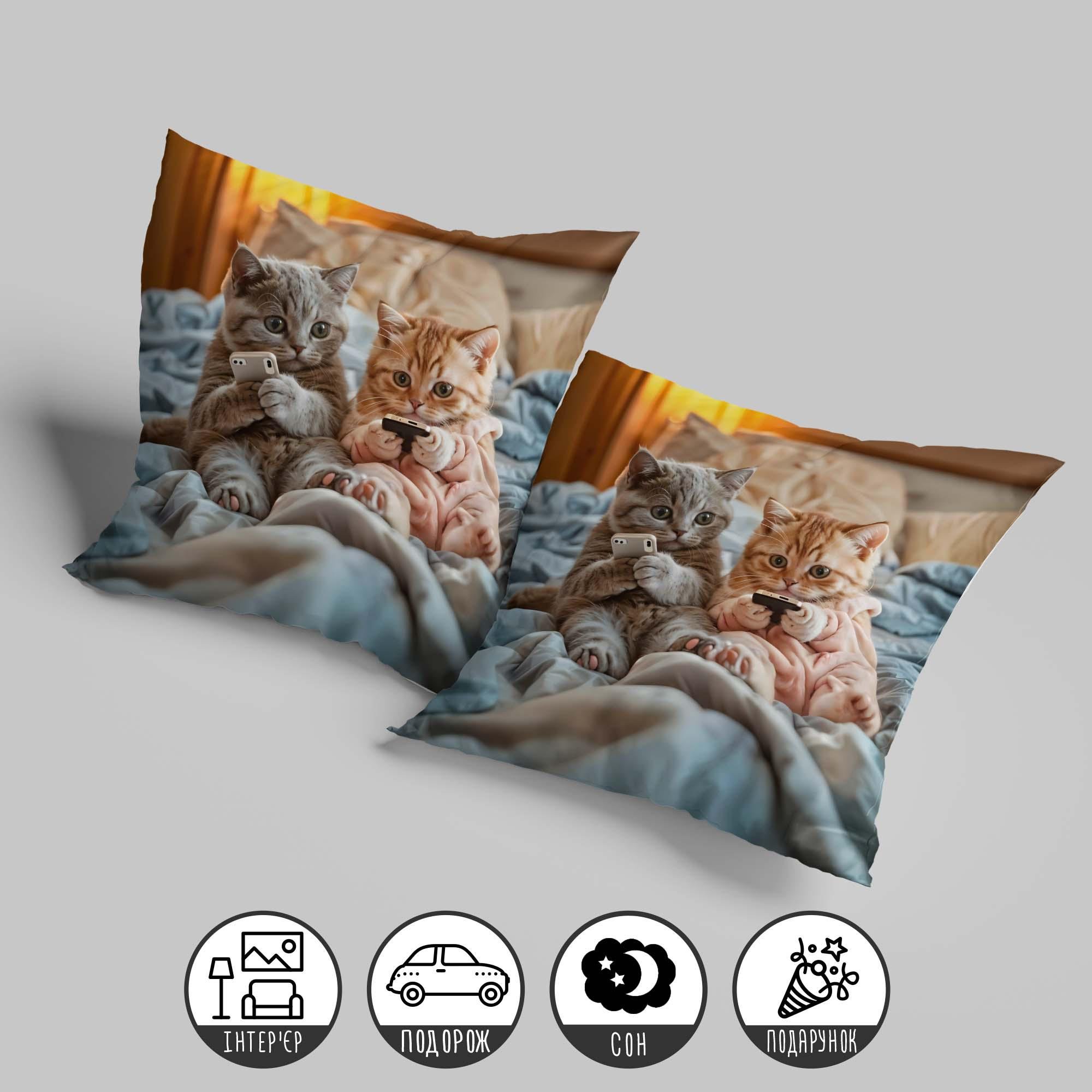 Подушка декоративная "Животные" 45х45 см (1311945UA) - фото 2