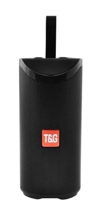 Колонка беспроводная портативная TG/169 Bluetooth с подсветкой Black (373741) - фото 1