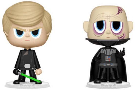 Набор фигурок Funko Pop Darth Vader and Luke Star Wars 10 см (SW DB LS) - фото 1