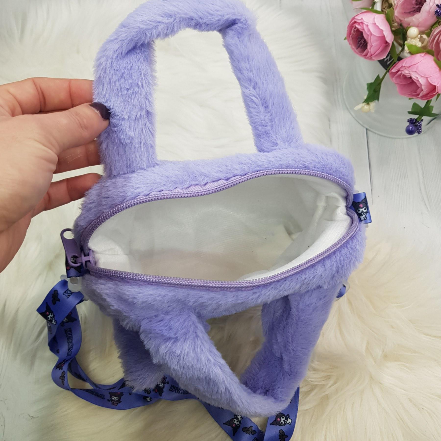 Сумка дитяча Куромі 20 см Фіолетовий (2433439364) - фото 3 Сумка дитяча Куромі 20 см Фіолетовий (2433439364) - фото 3