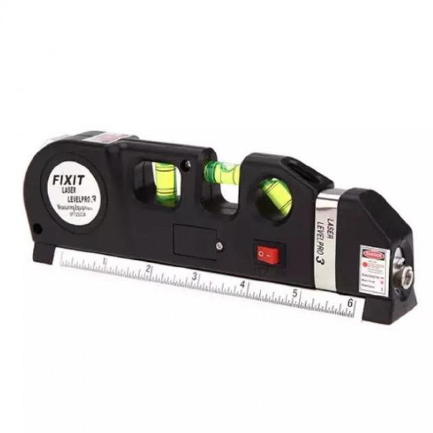 Лазерний рівень Laser Level Pro 3 з вбудованою рулеткою (12497695) - фото 1