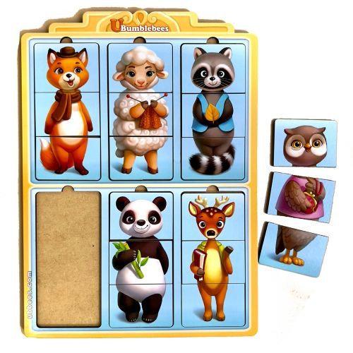 Пазл Дивовижні тварини-2 (17395) Пазл Дивовижні тварини-2 (17395)