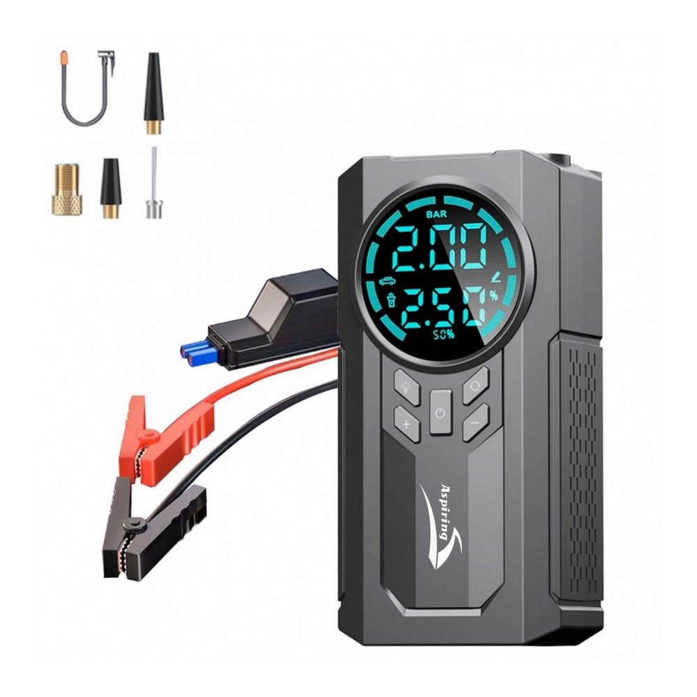 Пускозарядний пристрій Aspiring Jump 2 компресор/powerbank (JM8000PI)