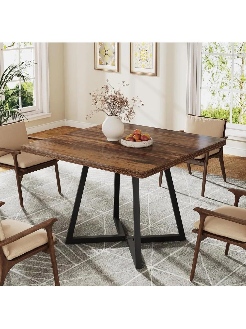 Обеденный стол квадратный MSM на 4 персоны (a133)