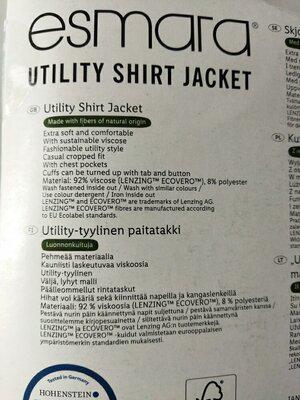 Сорочка-жакет жіноча Esmara р. 40 - фото 8 Сорочка-жакет жіноча Esmara р. 40 - фото 8