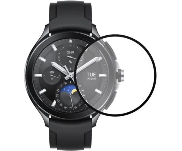 Защитное стекло SoftGlass Full Cover для Xiaomi Watch 2 Pro Black