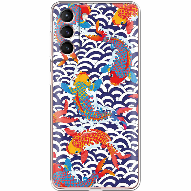 Чохол BoxFace Samsung G991 Galaxy S21 Koi Fish Прозорий силікон (41709-up2477-41709)