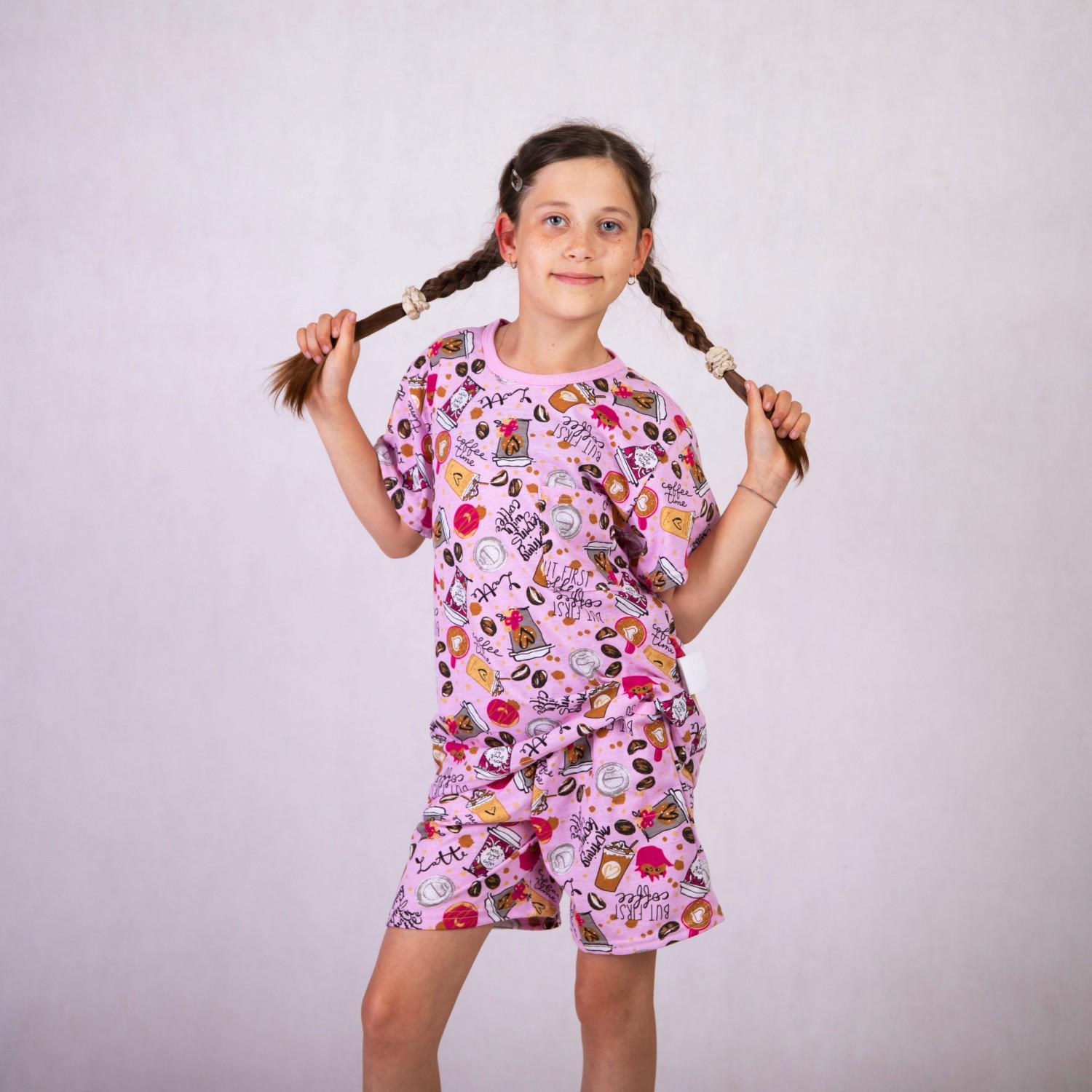 Пижама для девочки GO-IN TN-2074 р. 42 Розовый