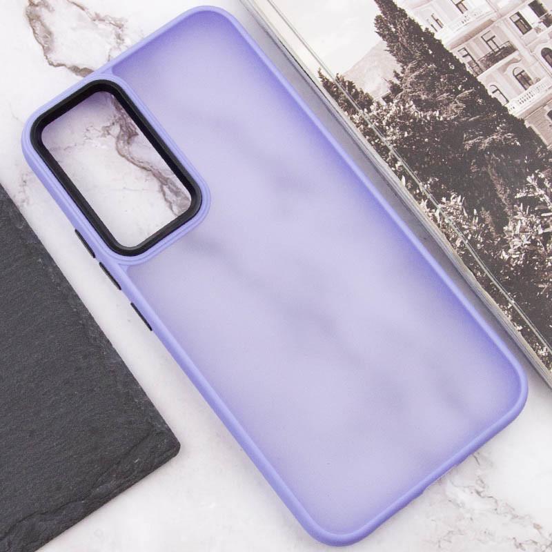 Противоударный Чехол Epik для Samsung Galaxy A52 4G / A52 5G / A52s Lyon Frosted TPU+PC Purple - фото 4