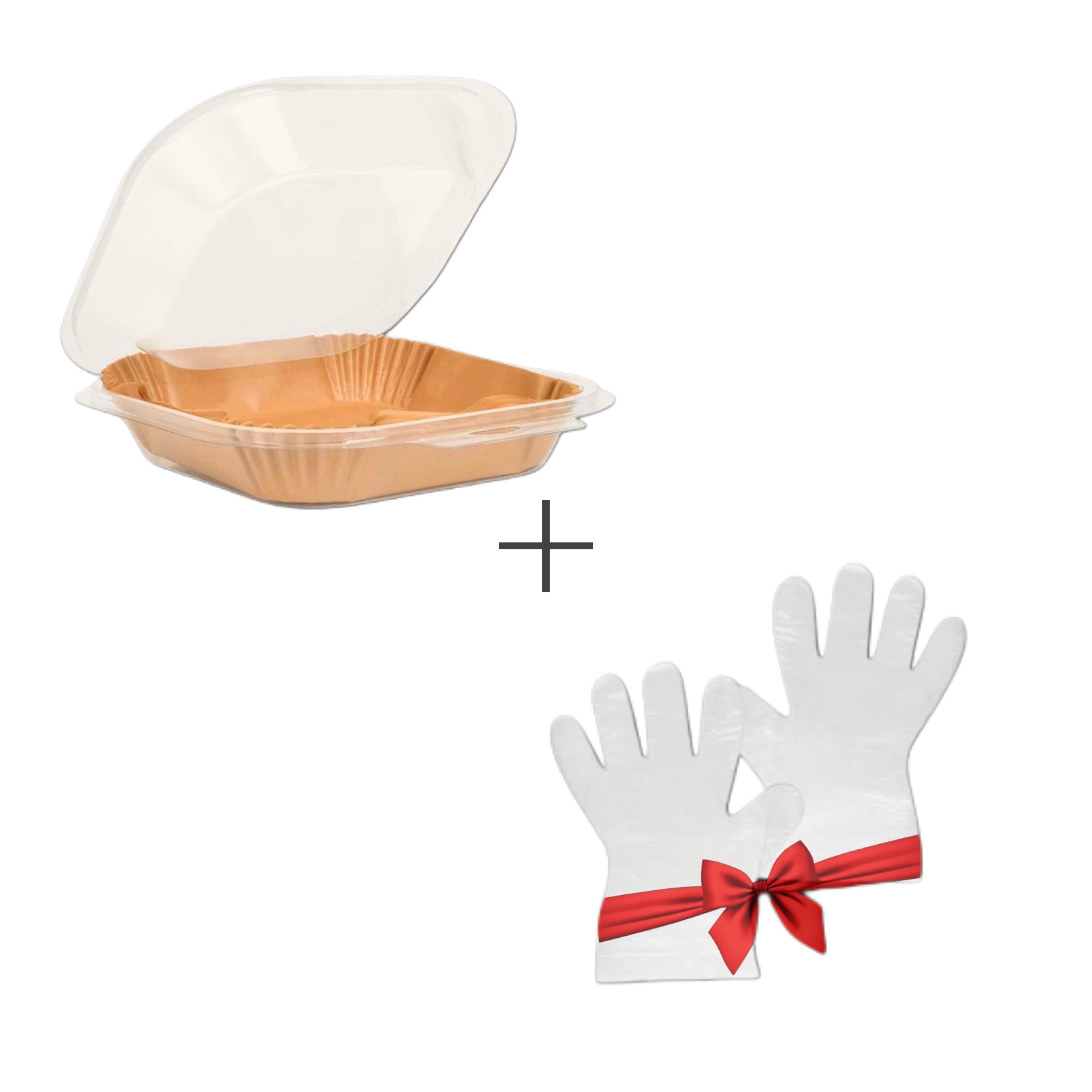 Форми пергаментні для аерогрилю силіконізований 50 шт. 16 см - фото 4