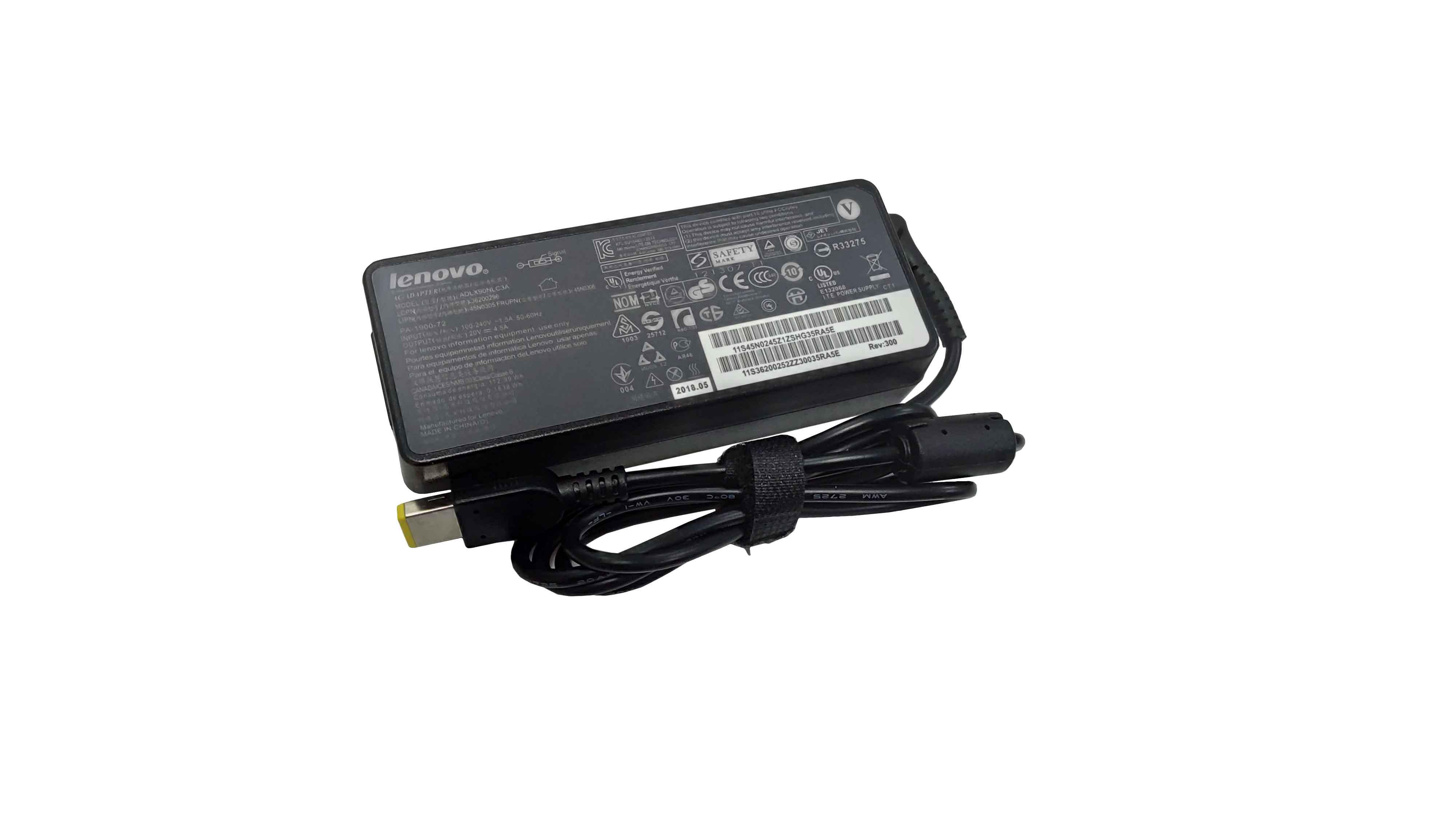 Блок питания для ноутбука Lenovo-IBM Yoga 45N0310 90W 20V 4,5A (012784)