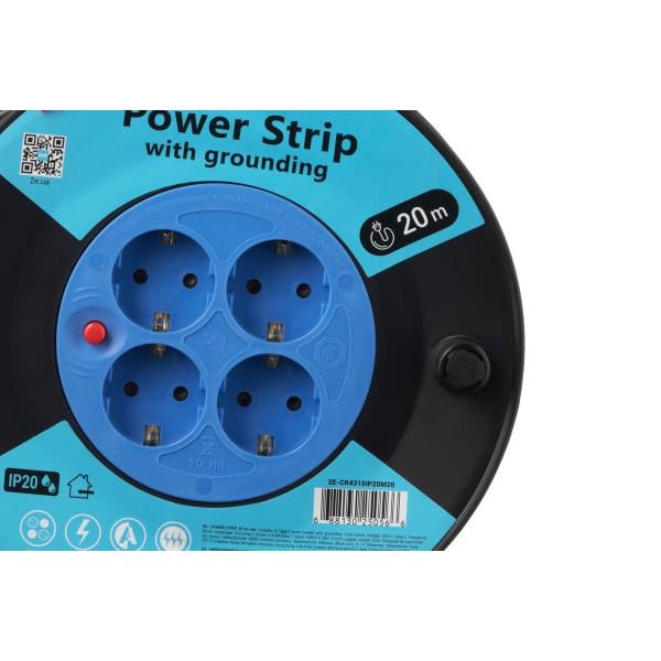 Удлинитель Greelite 1,8 м на 5 розеток 10A 1800 Вт (12491743) - фото 4