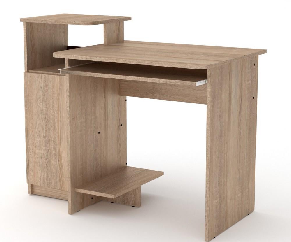 Стол компьютерный МеблиКо СКМ-2 110х60х87 см Дуб сонома (k-1422-2)