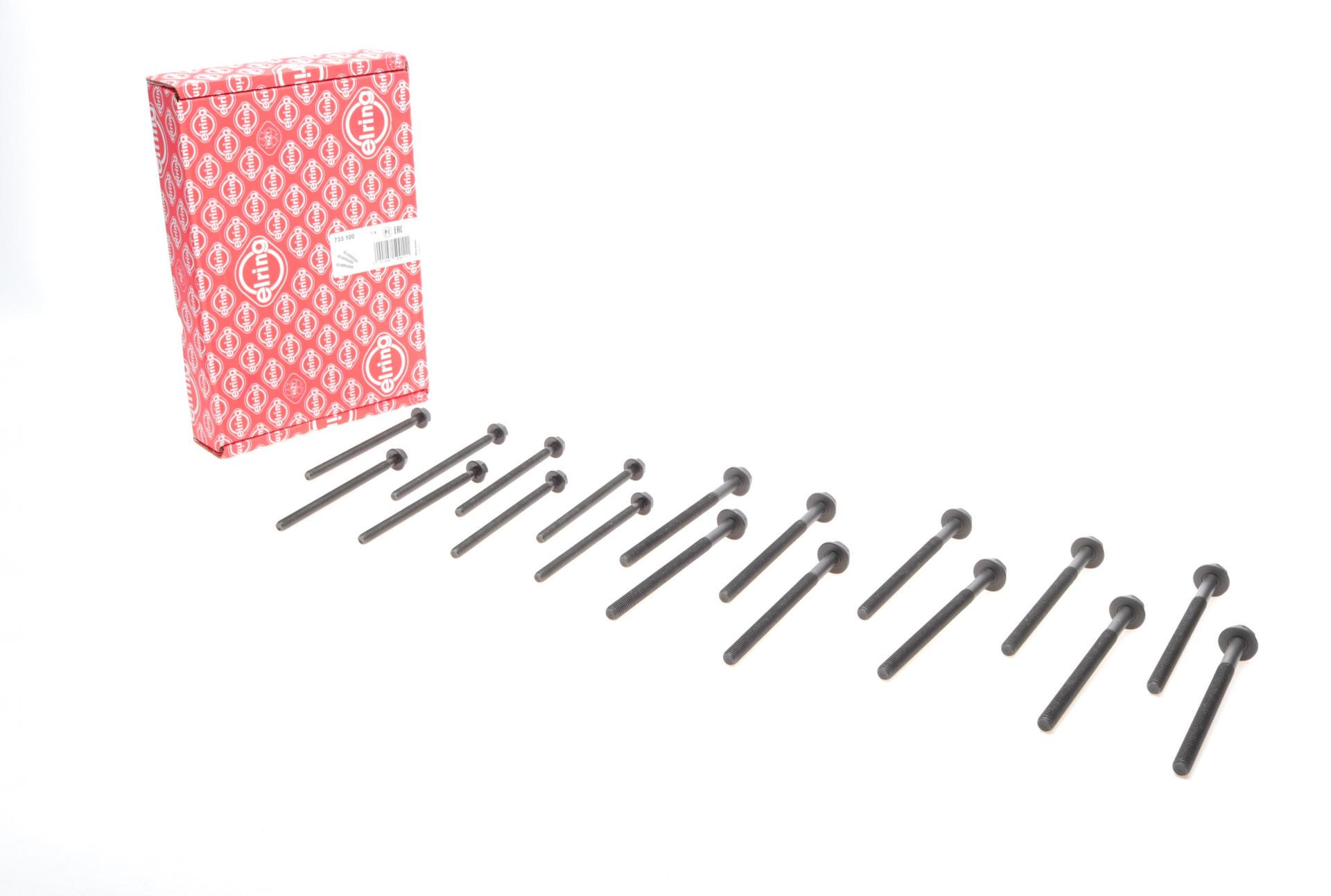 Болты головки ELRING Ford Transit 2,2TDCI/Citroen Jumper 2,2HDI 06- 18 шт. (733,100)