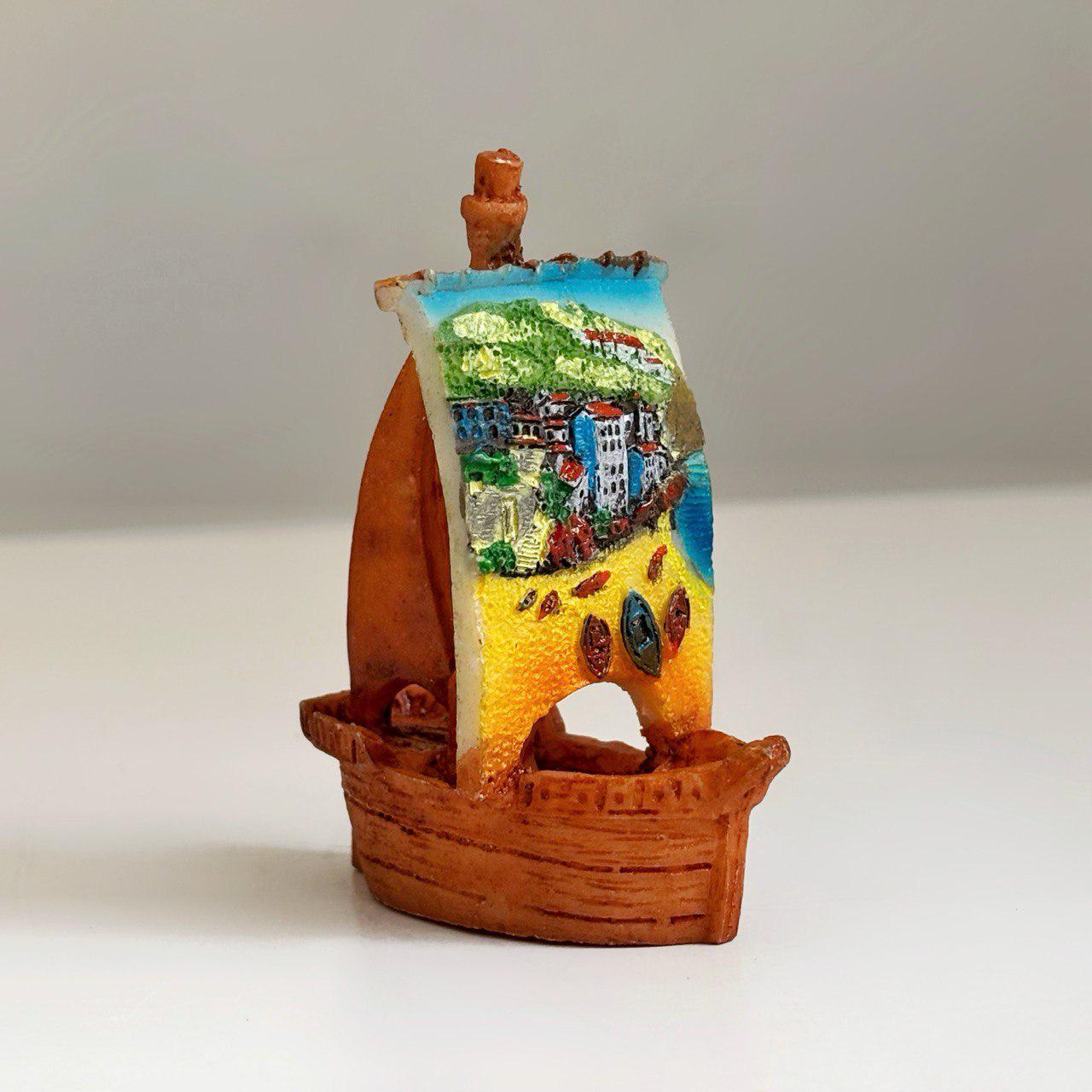 Фігурка для флораріуму Кораблик 6,3х5,7 см Фігурка для флораріуму Кораблик 6,3х5,7 см