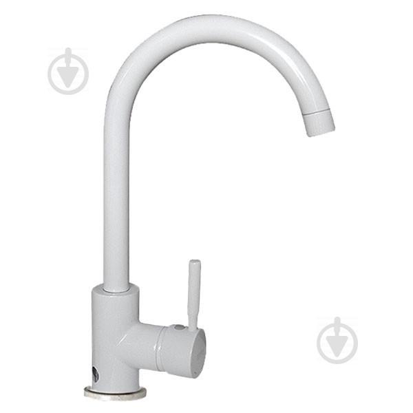 Смеситель для кухни Haiba HANS 011 Белый (HB0165)