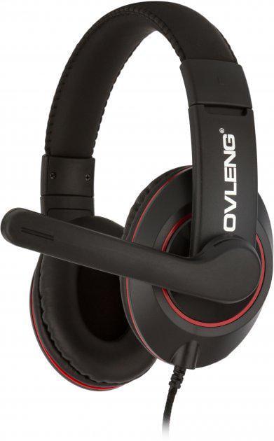 Наушники Ovleng X10 Black/Red (nox10br)