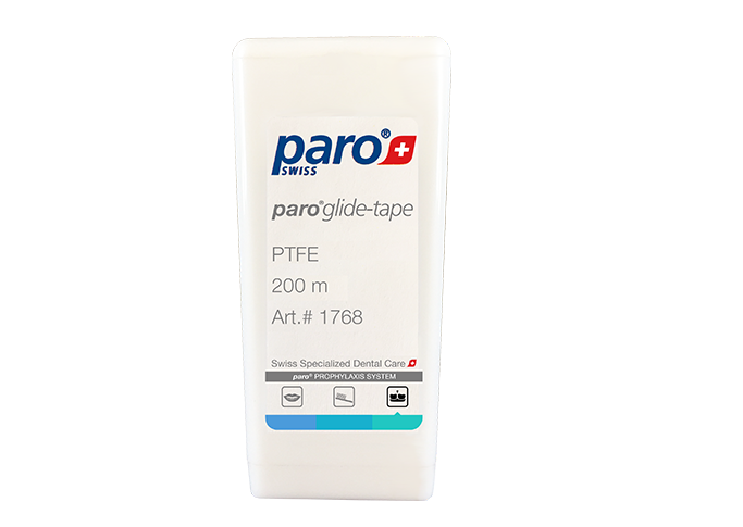 Зубная лента флос тефлоновая Paro Glide-Tape 200 м (2174)