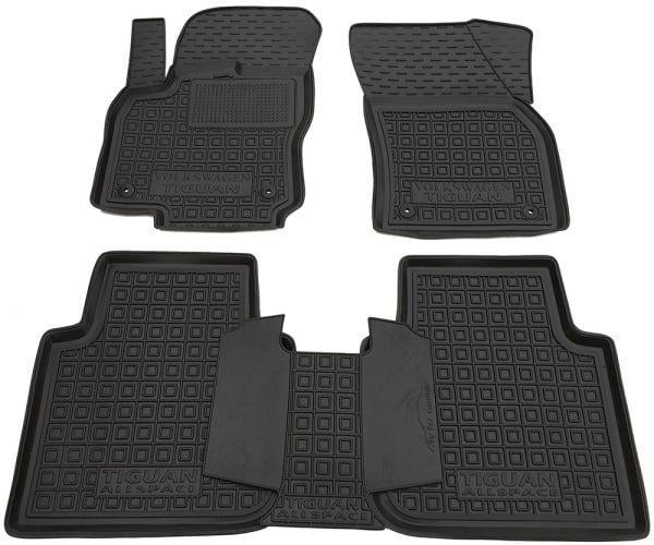 Коврики автомобильные для Volkswagen Tiguan Allspace 2018- полиуретановые 5 шт.
