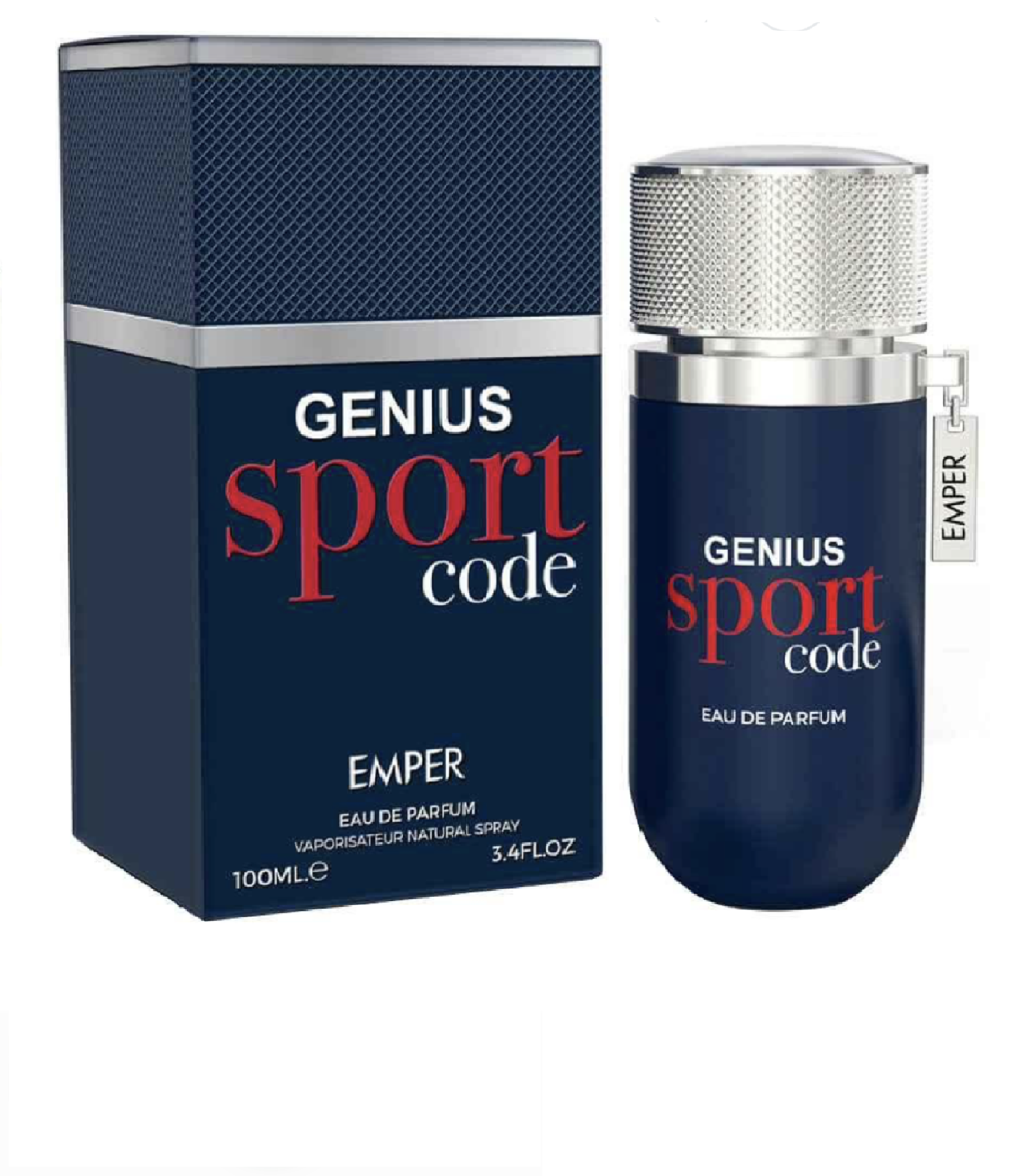 Парфумована вода для чоловіків Emper GENIUS SPORT CODE 100 мл (108267) Парфумована вода для чоловіків Emper GENIUS SPORT CODE 100 мл (108267)