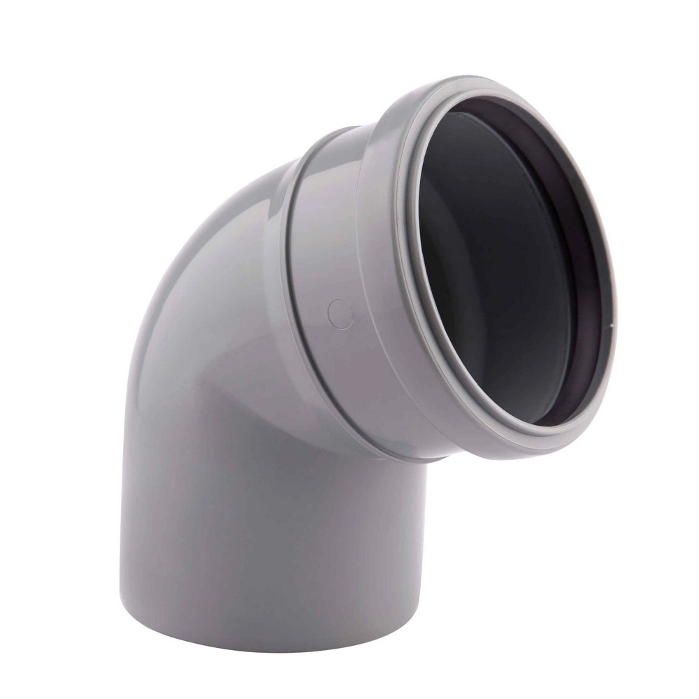 Колено канализационное TA Sewage с уплотнительным кольцом 50x50 мм 67° (SD00034419) Колено канализационное TA Sewage с уплотнительным кольцом 50x50 мм 67° (SD00034419)