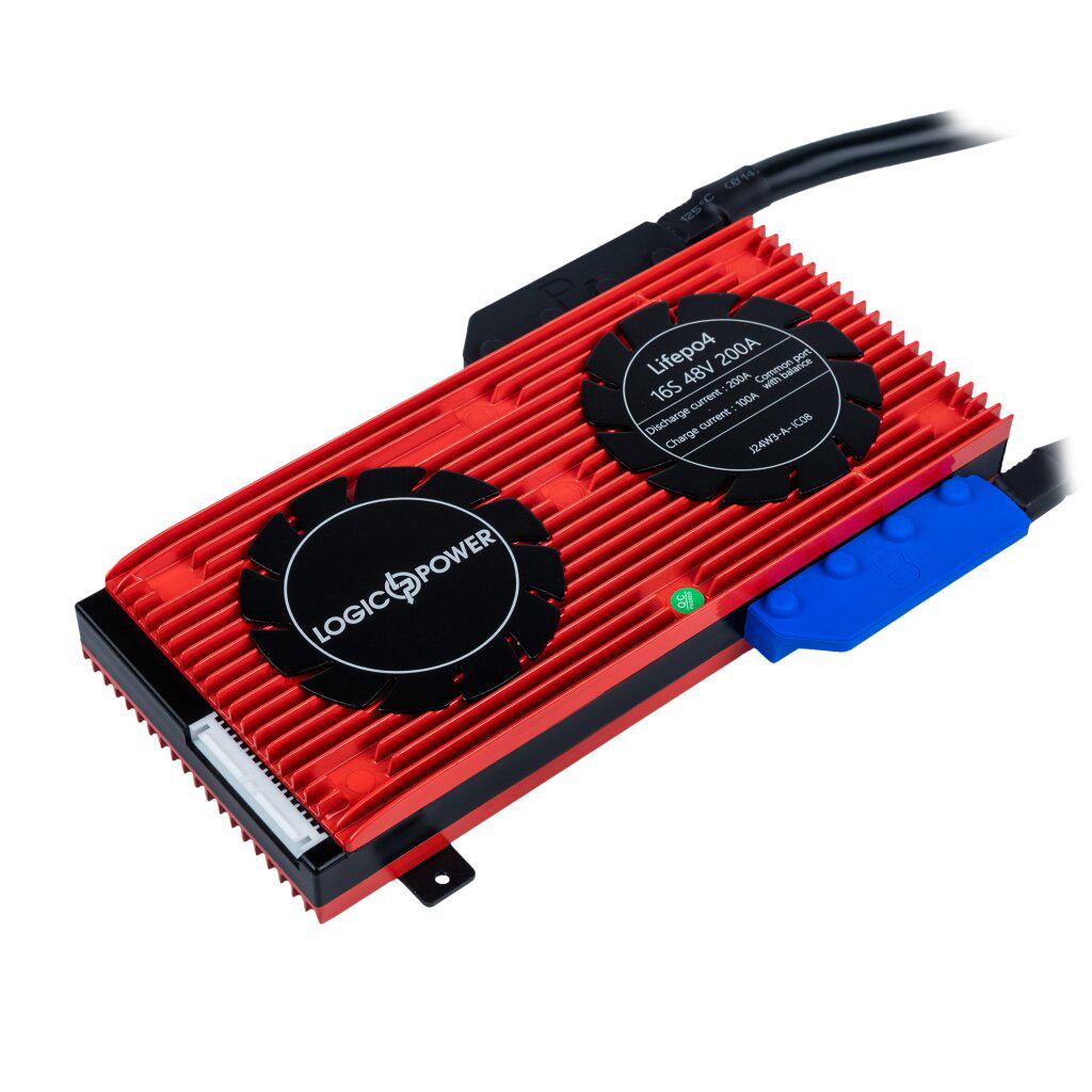 Система управління АКБ LogicPower LP LifePO4 BMS з вбудованим балансиром 48V 16S 200/100A (28798451) - фото 3