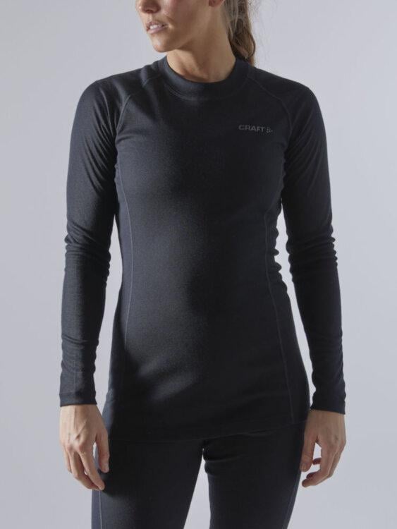 Жіночий комплект термобілизни CRAFT Core Warm Baselayer Set 1909708-999000 L Black - фото 2