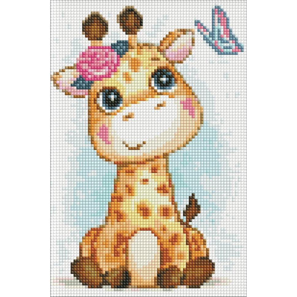 Алмазна мозаїка Ідейка Перше знайомство 20х30 см (AMC7733)