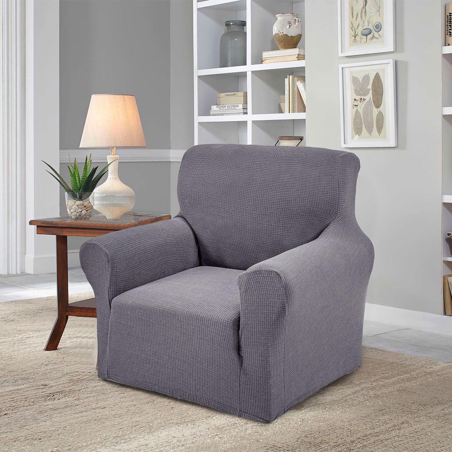 Чохол на крісо Love You Corn Fleece Сірий (82185)