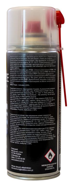 Стиснене повітря Bio-Line Powietrze аерозоль 400 мл (000046659) - фото 2 Стиснене повітря Bio-Line Powietrze аерозоль 400 мл (000046659) - фото 2