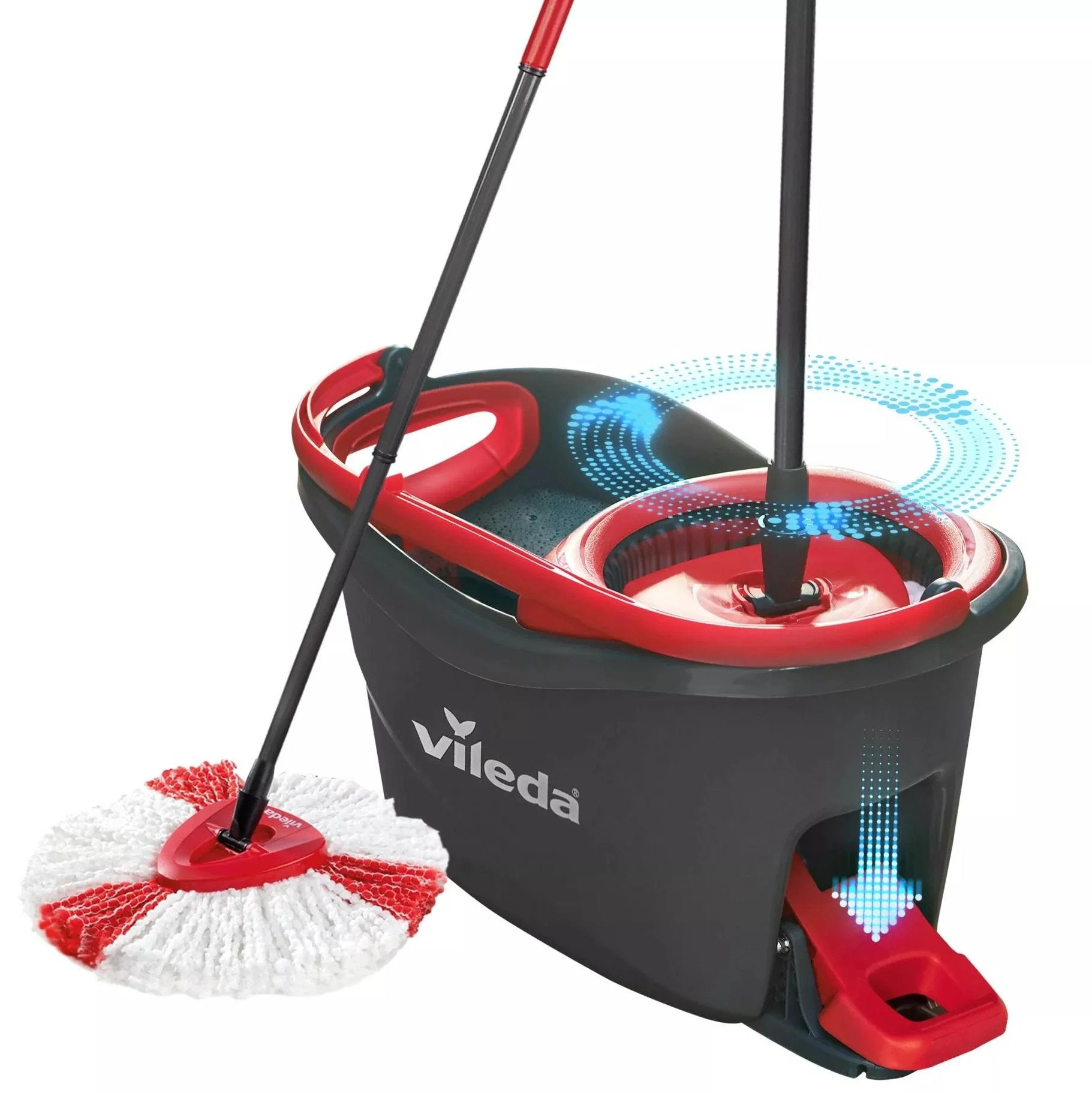 Швабра с ведром Vileda Easy Wring & Clean Turbo 2in1 (163422)