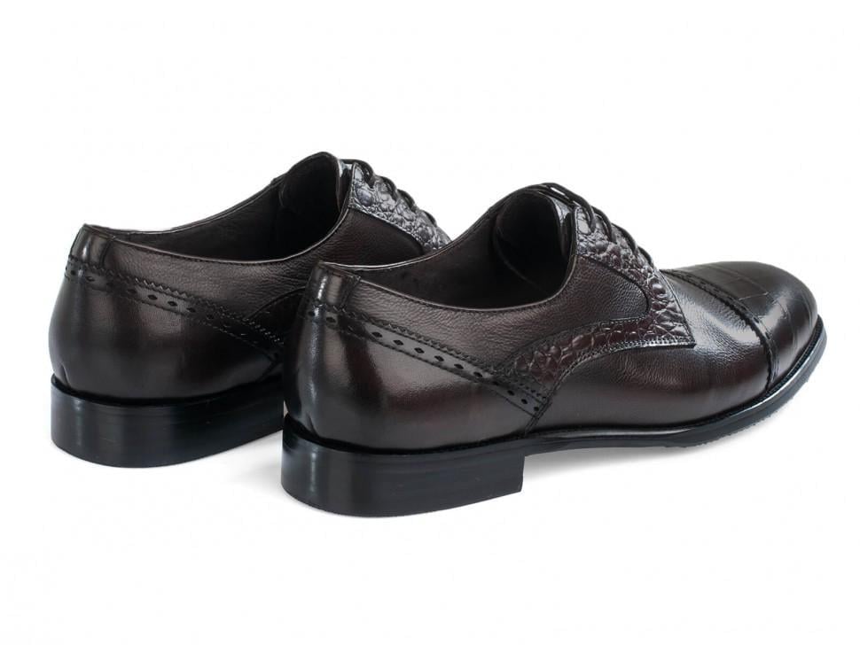 Туфлі Carlo Delari 7253012 р. 42 Темно-коричневий (23482) - фото 3