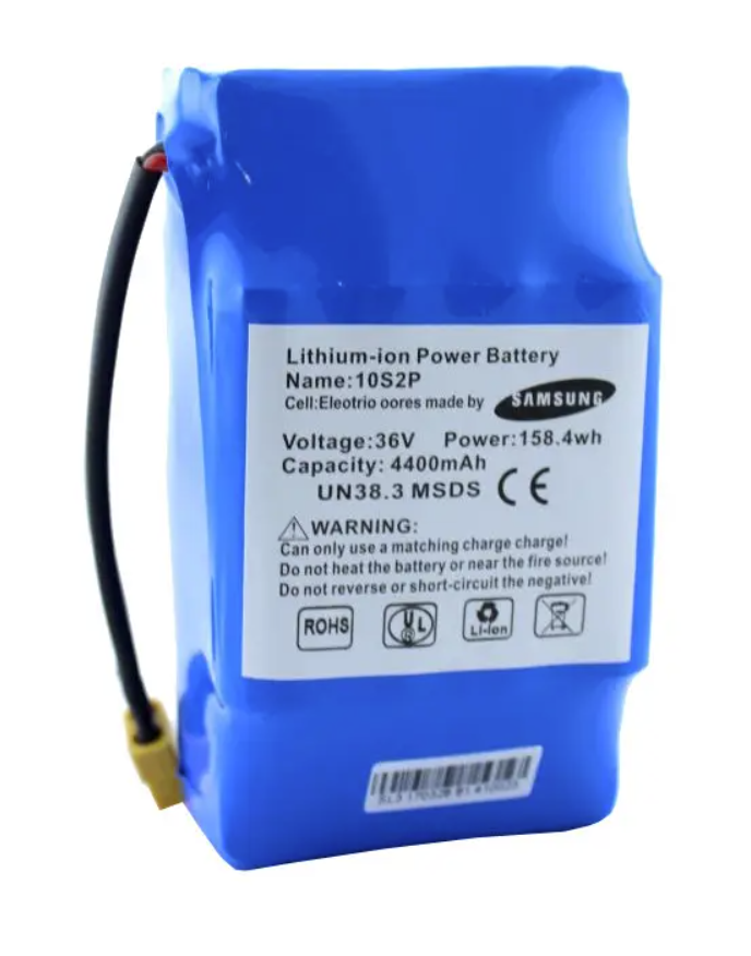 Аккумулятор для гироборда/гироскутера Li-ion 10S2P 36 V 4400 mAh (11197247) - фото 1