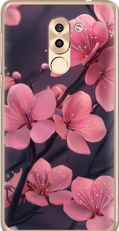 Чохол на Huawei Mate 9 Lite Пурпурова сакура (6075t-474-42517) Чохол на Huawei Mate 9 Lite Пурпурова сакура (6075t-474-42517)