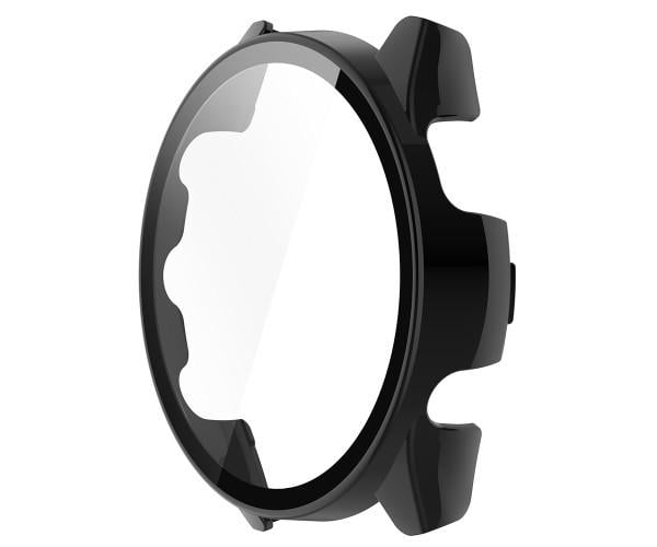 Чехол с защитным стеклом Protective Cover with Glass для Garmin Forerunner 265S Черный