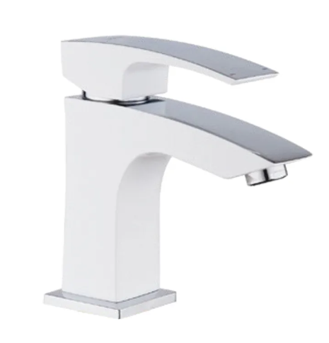 Смеситель для умывальника KOER KB-10007-04 Хром/белый (KR5149)