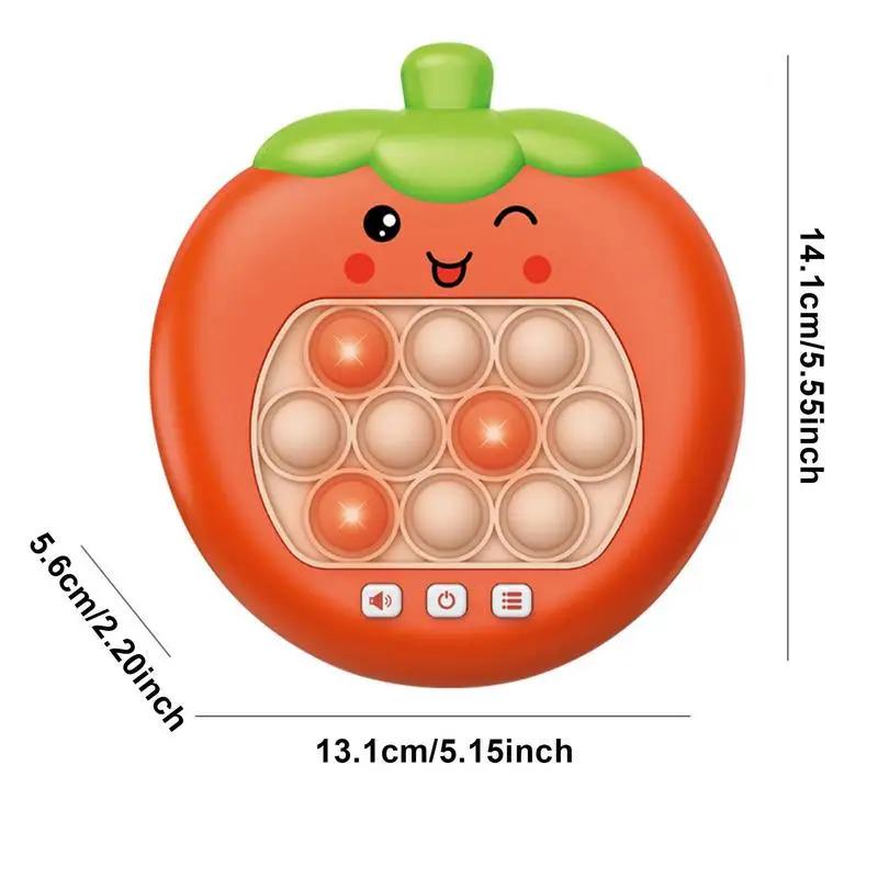 Интерактивная игрушка Quick Push Game Pop It Strawberry 999 уровней Red (13167299) - фото 5 Интерактивная игрушка Quick Push Game Pop It Strawberry 999 уровней Red (13167299) - фото 5