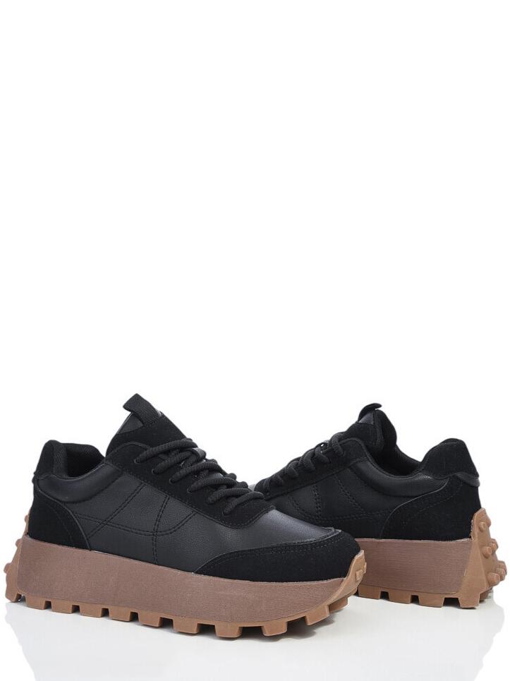 Кроссовки кожаные Stilli VN250-2 р. 36 Черно-бежевый