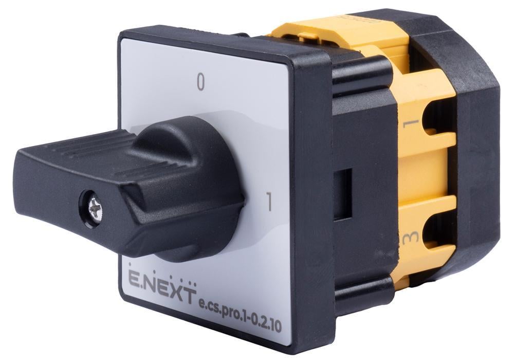 Перемикач пакетний E.NEXT e.cs.pro.1-0.2.10 0-1 2P 10A 440V (p093006)