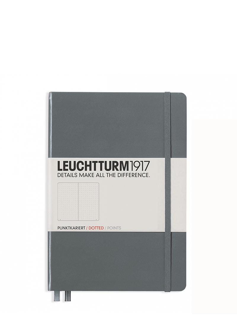 Блокнот Leuchtturm1917 средняя точка Антрацитовый (344784) - фото 1