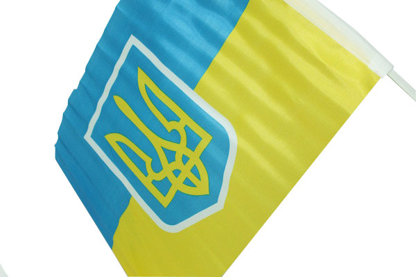 Флаг автомобильный Ukraine двусторонний 30х45 см - фото 4 Флаг автомобильный Ukraine двусторонний 30х45 см - фото 4