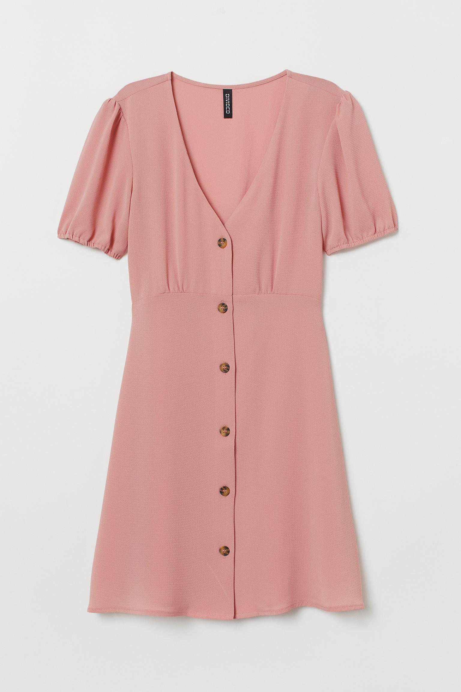 Платье H&M р. 40 Розовая пудра (28127793310)