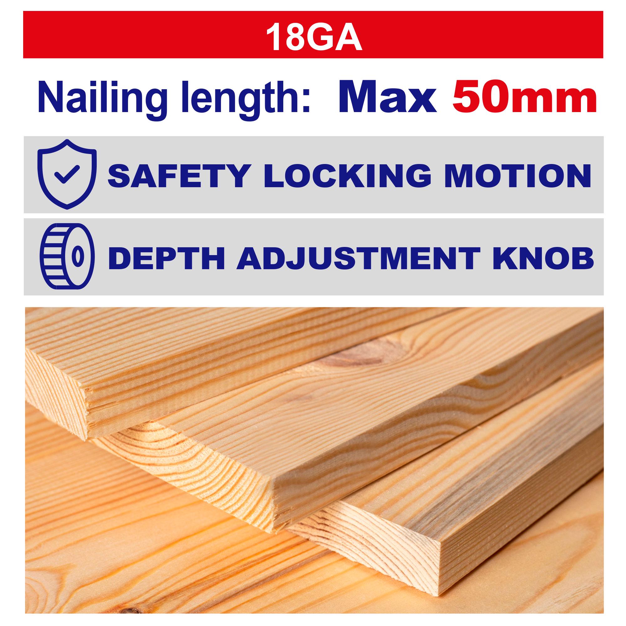 Гвоздозабиватель аккумуляторный EMTOP ELBNLI5008 - фото 3