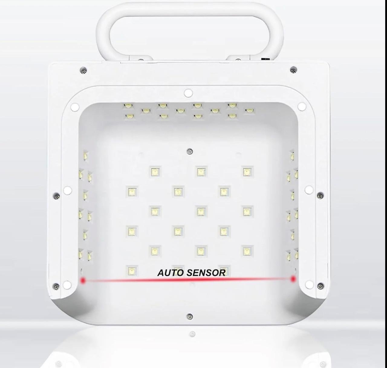 Лампа UV/LED беспроводная BY10 9600 mAh 220 Вт Белый - фото 4 Лампа UV/LED беспроводная BY10 9600 mAh 220 Вт Белый - фото 4