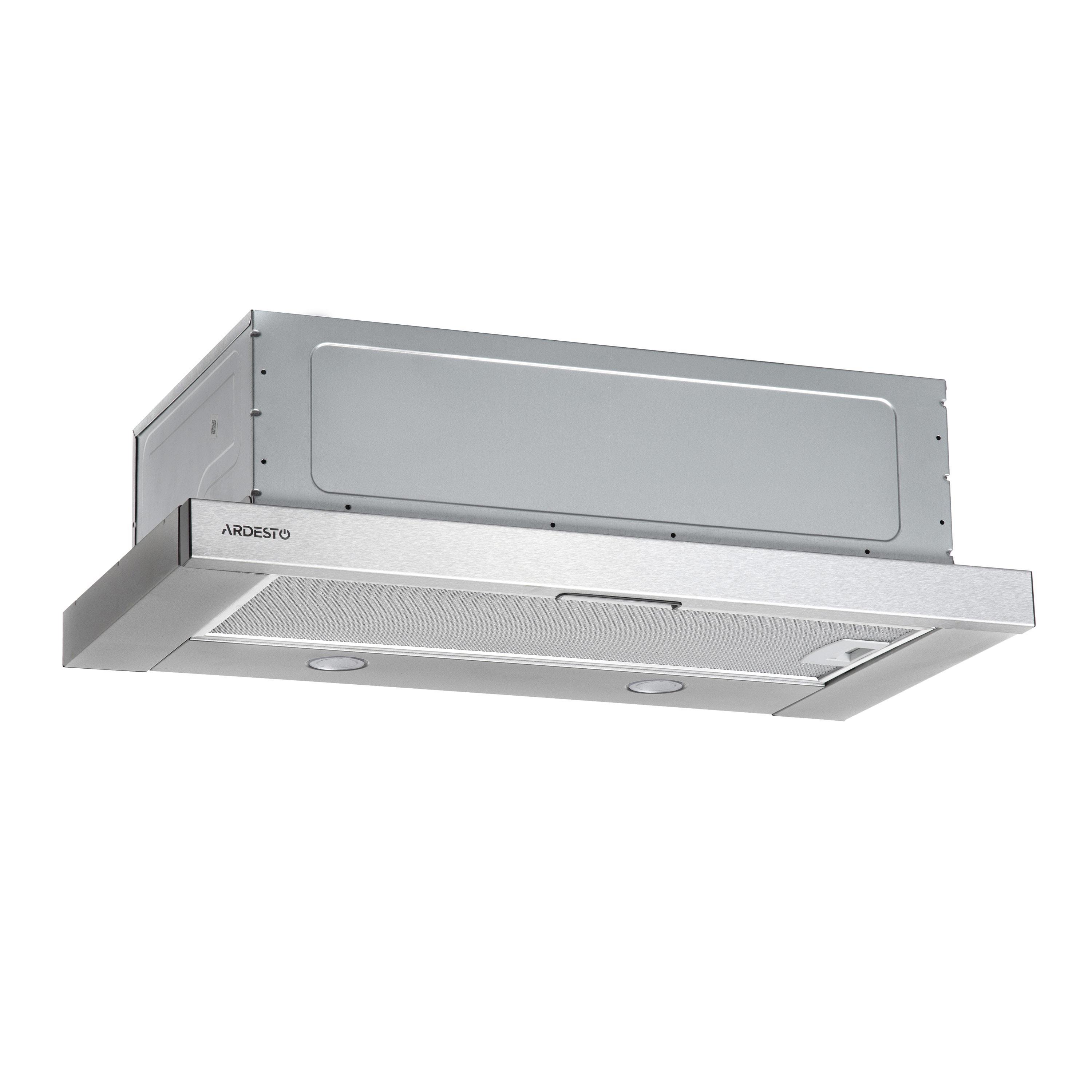 Вытяжка телескопическая встраиваемая Ardesto HT-F700MINX 90 Вт 450 м³/ч Белый (30835485)