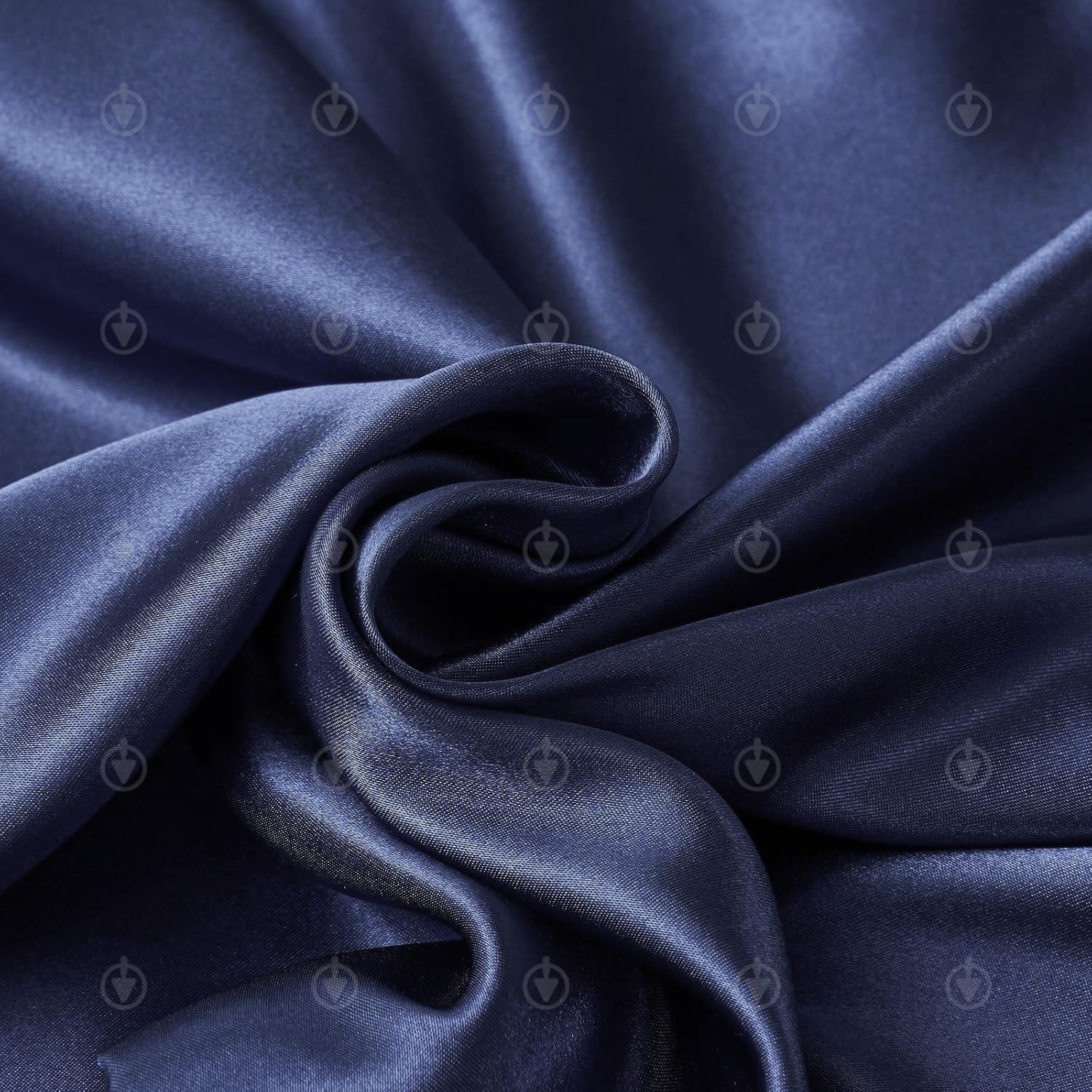 Комплект постільної білизни Moka Textile євро 4наволочки 50х70 см/70х70 см Синьо-срібний (2392405827) - фото 5 Комплект постільної білизни Moka Textile євро 4наволочки 50х70 см/70х70 см Синьо-срібний (2392405827) - фото 5