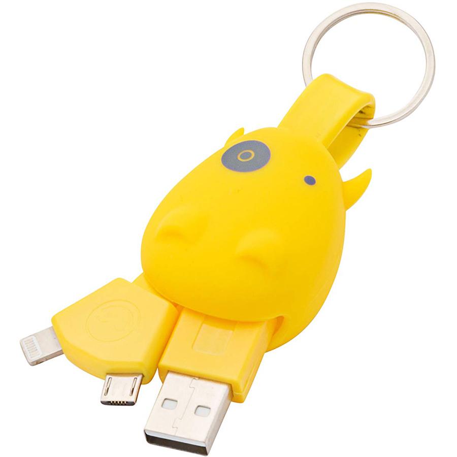 Брелок-зарядка Munkees 3700 Smart Charger Yellow